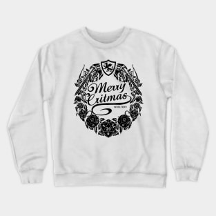 Merry Critmas - Black Version Crewneck Sweatshirt